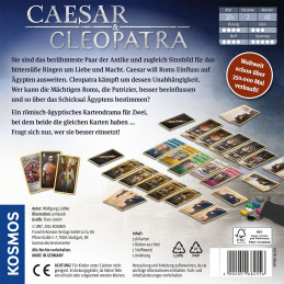 Caesar & Cleopatra - 2-Personen-Spiel - Brettspiel