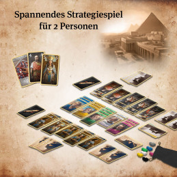 Caesar & Cleopatra - 2-Personen-Spiel - Brettspiel