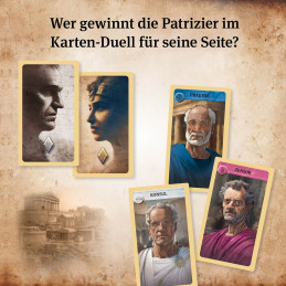 Caesar & Cleopatra - 2-Personen-Spiel - Brettspiel