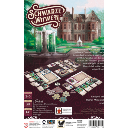 Schwarze Witwen - Kennerspiel - Brettspiel