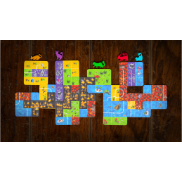 Los zum Floß - Familienspiel - Brettspiel