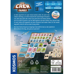 Die Crew Family - Kartenspiel - Gesellschaftsspiel