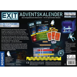 EXIT - Adventskalender - Rätselspiel - Gesellschaftsspiel