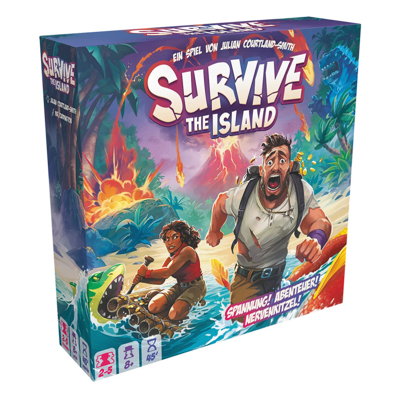 Survive the Island - Brettspiel - für größere Gruppe geeignet Survive the Island - Brettspiel - für größere Gruppe geeignet