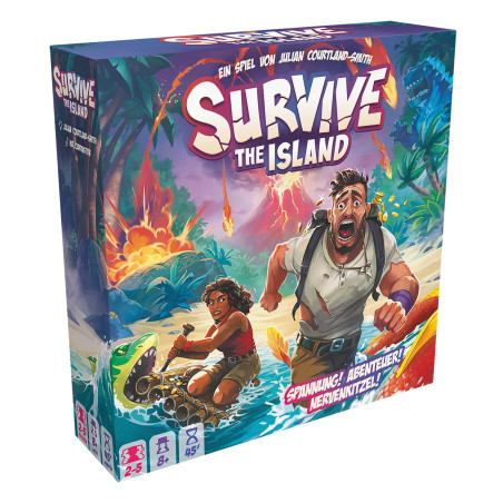 Survive the Island - Brettspiel - für größere Gruppe geeignet