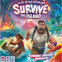 Survive the Island  - Brettspiel - für größere Gruppe geeignet