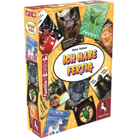 Ich habe fertig - das etwas andere Kartenspiel - Familienspiel