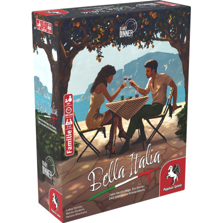 Deadly Dinner - Bella Italia - Rätselspiel - Familien- Partyspiel Deadly Dinner - Bella Italia - Rätselspiel - Familien- Partyspiel