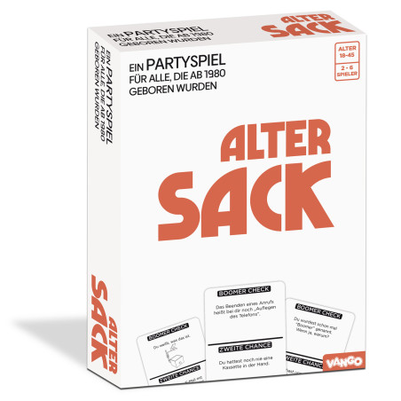 Alter Sack - Partyspiel - Gesellschaftsspiel