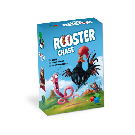 Rooster Chase - Kinderspiel - Gesellschaftsspiel