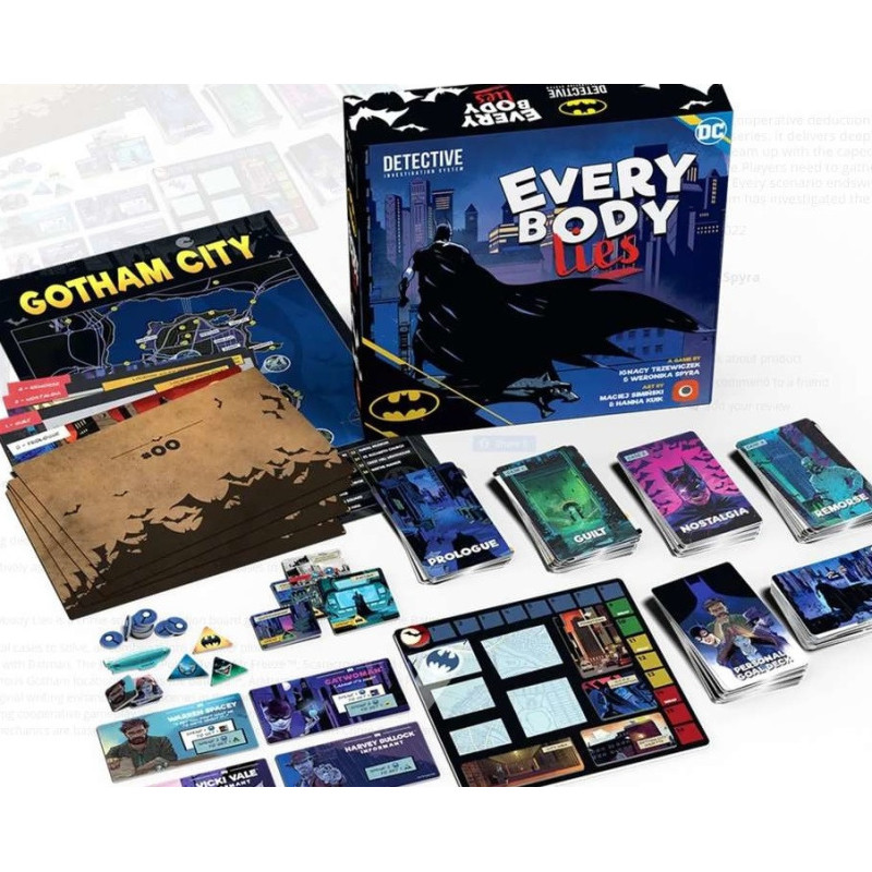 Pegasus Spiele 57518G Batman: Everybody Lies - Gioco Da Tavolo (Portal Games)