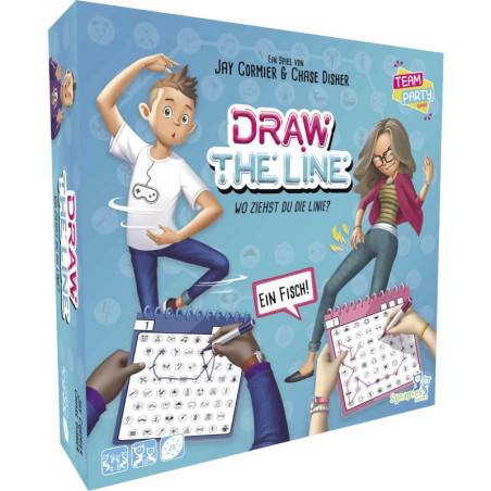 Draw the Line - Zeichenspiel - Gesellschaftsspiel Draw the Line - Zeichenspiel - Gesellschaftsspiel