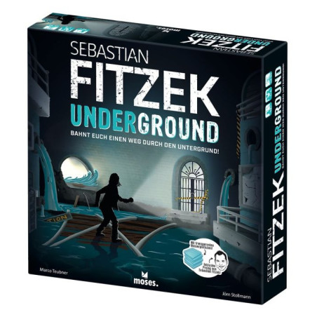 Sebastian Fitzek - Underground - Brettspiel - Gesellschaftsspiel