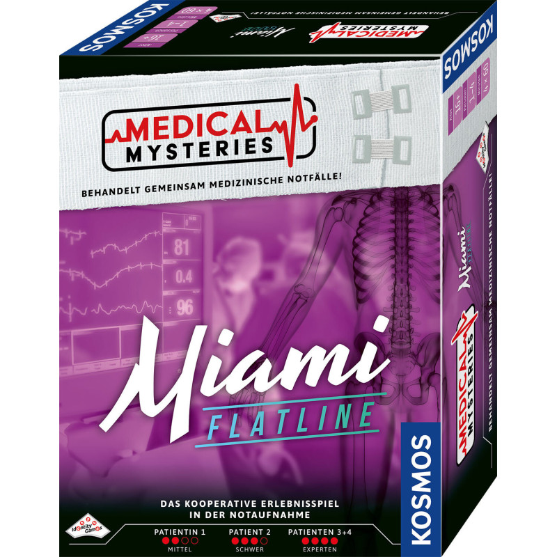 Medical Mysteries - Miami Flatline - Gesellschaftsspiel Medical Mysteries - Miami Flatline - Gesellschaftsspiel