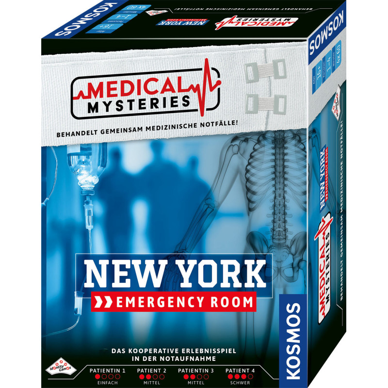Medical Mysteries - New York Emergency Room - Gesellschaftsspiel Medical Mysteries - New York Emergency Room - Gesellschaftsspiel