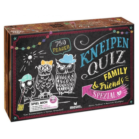 Kneipenquiz Family & Friends - Brettspiel - Partyspiel Kneipenquiz Family & Friends - Brettspiel - Partyspiel