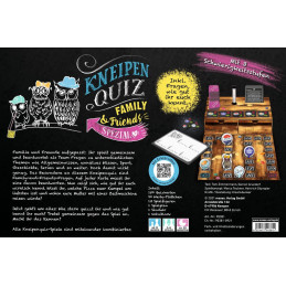 Kneipenquiz Family & Friends - Brettspiel - Partyspiel