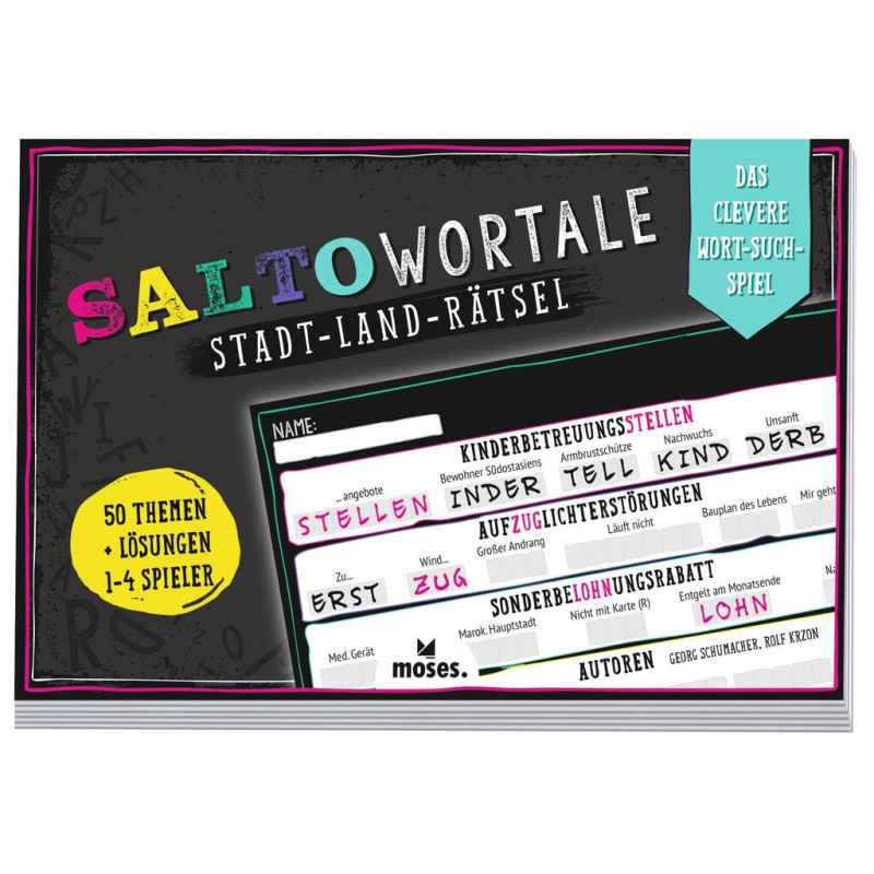 Salto Wortale - Quizspiel - Gesellschaftsspiel Salto Wortale - Quizspiel - Gesellschaftsspiel