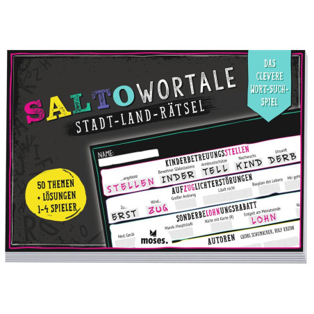 Salto Wortale - Quizspiel - Gesellschaftsspiel