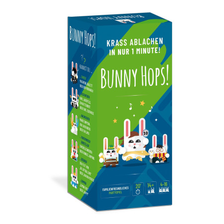 Bunny Hops - Partyspiel - Brettspiel Bunny Hops - Partyspiel - Brettspiel