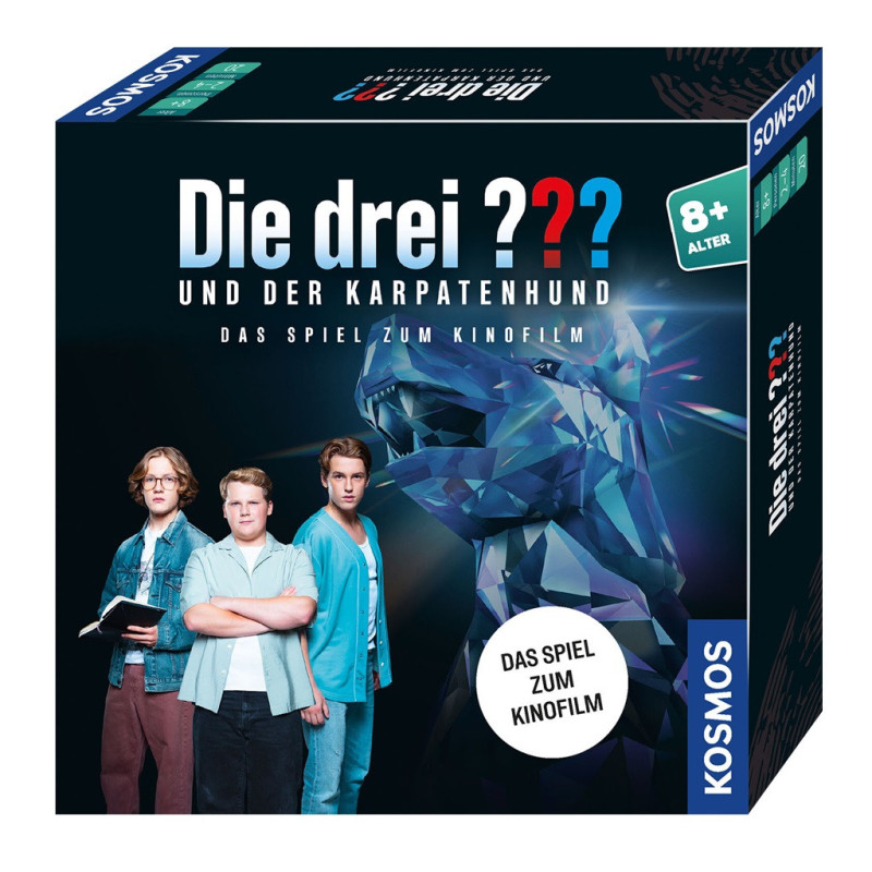 Die Drei ?? und der Karpatenhund - Kartenspiel - Gesellschaftsspiel