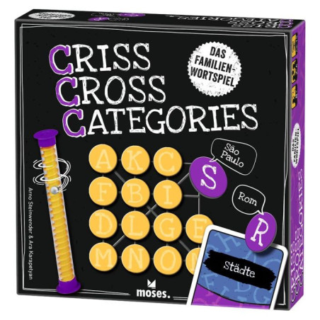 Criss Cross Categories - Familienspiel - Gesellschaftsspiel