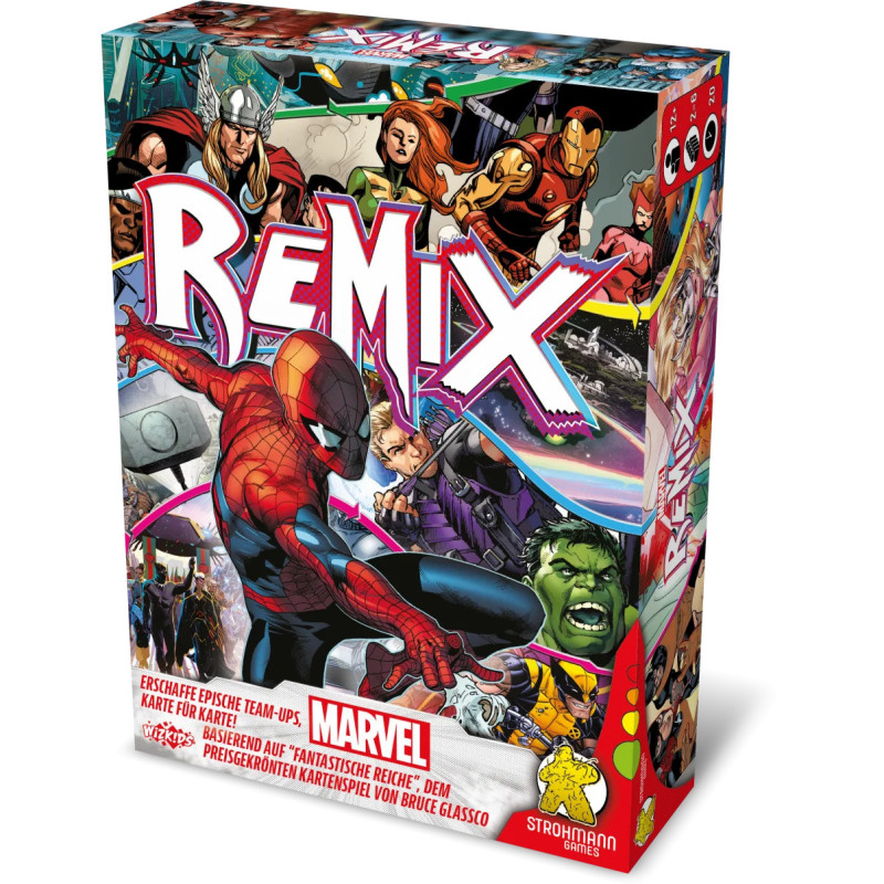 Marvel Remix - Kartenspiel - Gesellschaftsspiel
