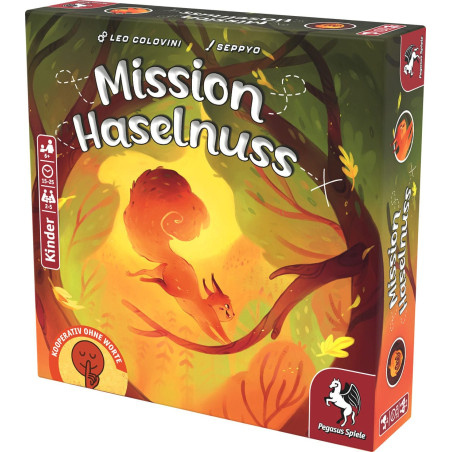 Mission Haselnuss - Kinderspiel - Brettspiel