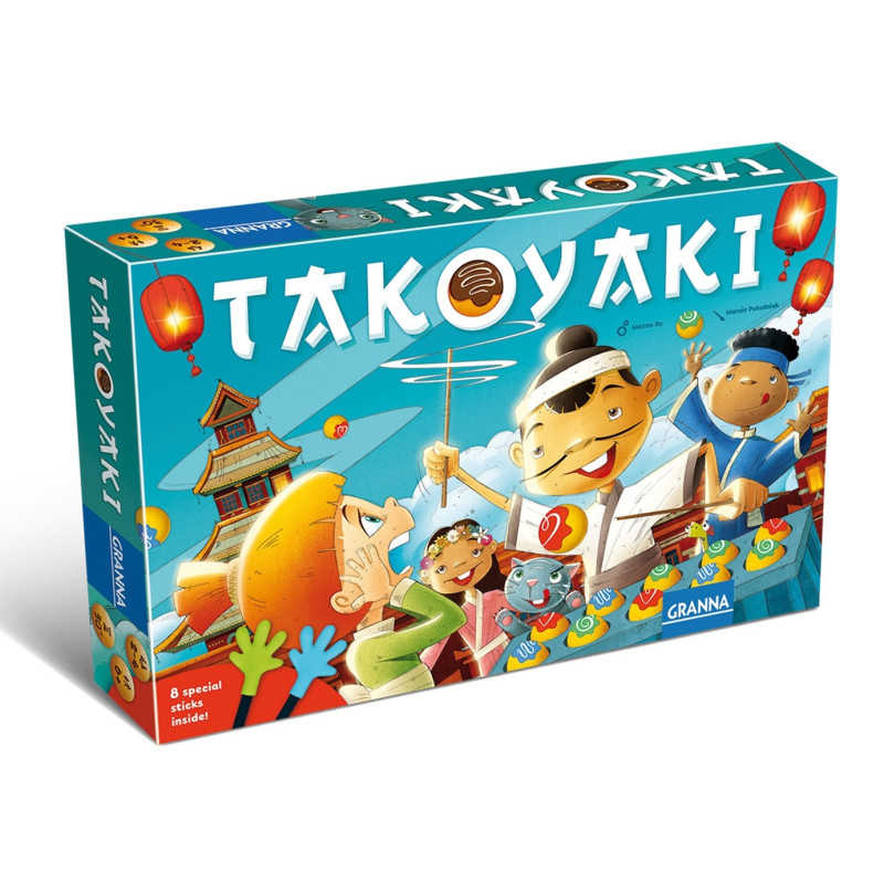 Takoyaki - Kinderspiel - Familienspiel - Geschicklichkeitsspiel