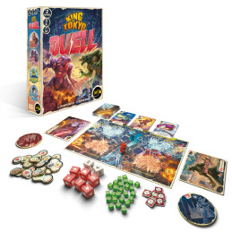 King of Tokyo Duell - Zwei-Personen-Spiel - Gesellschaftsspiel