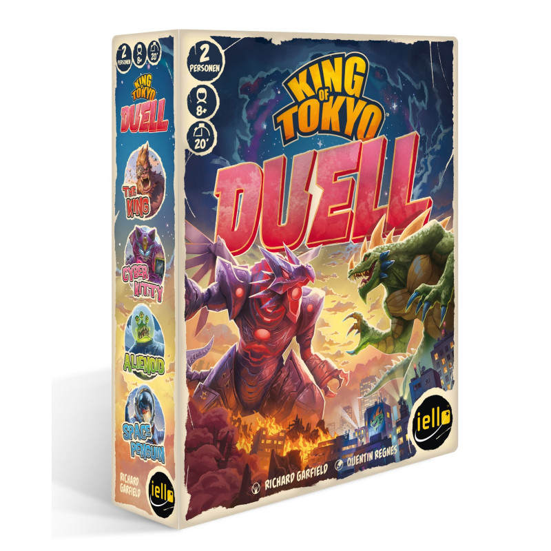 King of Tokyo Duell - Zwei-Personen-Spiel - Gesellschaftsspiel King of Tokyo Duell - Zwei-Personen-Spiel - Gesellschaftsspiel