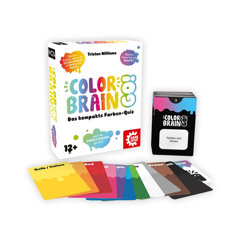 Color Brain Go! - Familienspiel - Gesellschaftsspiel