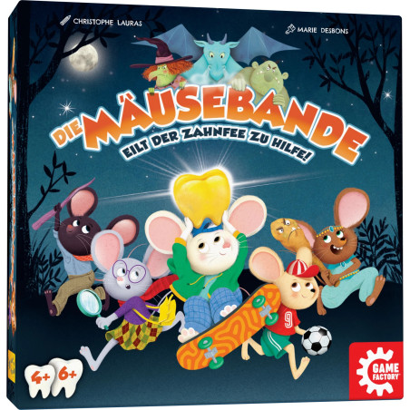 Die Mäusebande Kinderspiel Schachtel