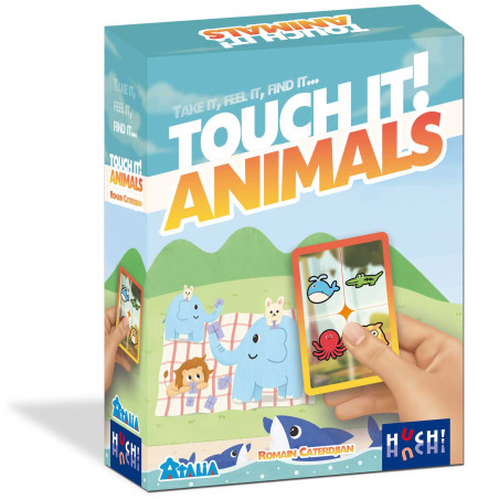 Touch it Animals - Kartenspiel - Kinderspiel