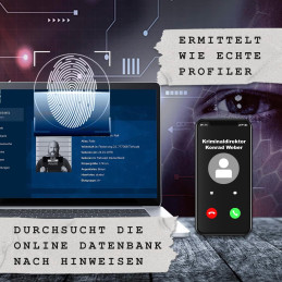 The Unknown - Fall 1 - Rästel- / Krimispiel - Gesellschaftsspiel