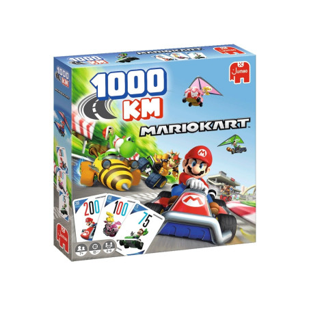 1000km Maria Kart - Kinderspiel - Brettspiel - Milles Bornes