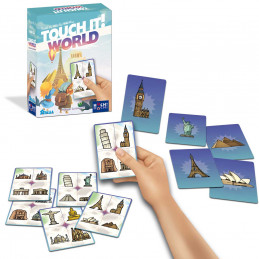Touch it World- Kartenspiel - Kinderspiel