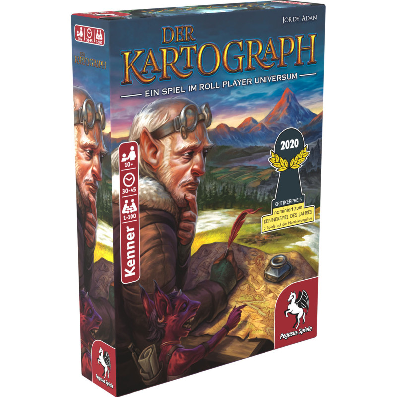 Der Kartograph - Kennerspiel - Brettspiel