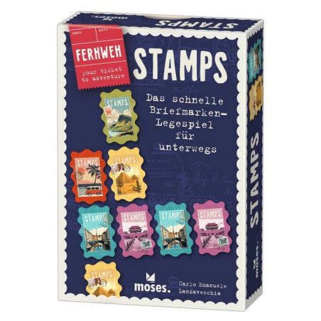Stamps - Das schnelle Briefmarken-Legespiel für unterwegs Stamps - Das schnelle Briefmarken-Legespiel für unterwegs