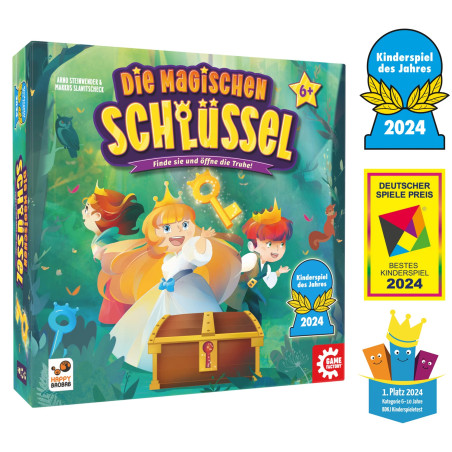 Die Magischen Schlüssel - Kinderspiel des Jahres - Gesellschaftsspiel