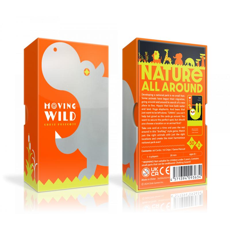 Moving Wild - Kartenspiel - Gesellschaftsspiel