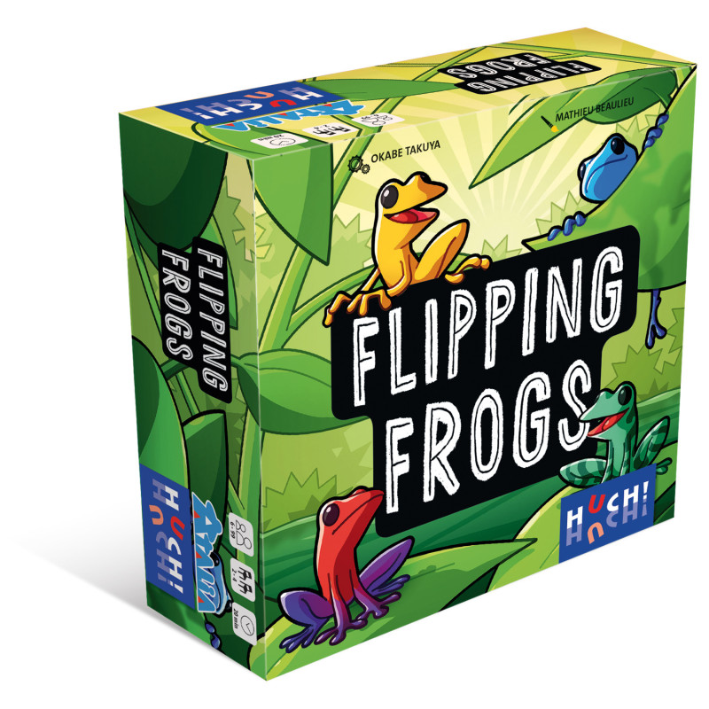 Flipping Frogs - Kinderspiel - Gesellschaftsspiel