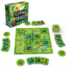 Flipping Frogs - Kinderspiel - Gesellschaftsspiel