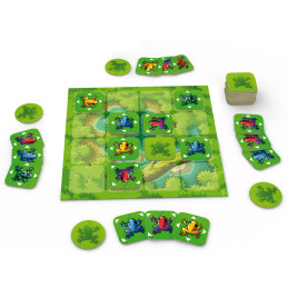 Flipping Frogs - Kinderspiel - Gesellschaftsspiel