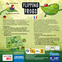 Flipping Frogs - Kinderspiel - Gesellschaftsspiel