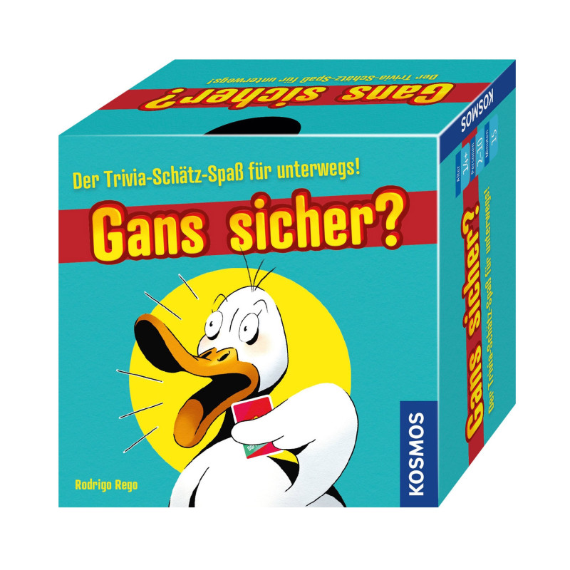 Gans sicher? - Schätzspiel - Partyspiel - Gesellschaftsspiel