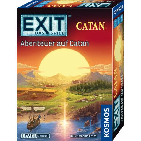 EXIT Abenteuer auf Catan - Rätselspiel - Brettspiel