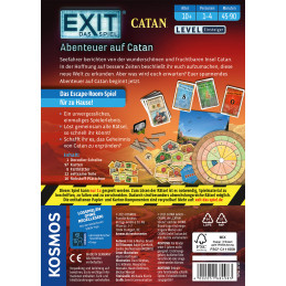 EXIT Abenteuer auf Catan - Rätselspiel - Brettspiel