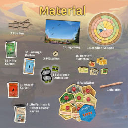 EXIT Abenteuer auf Catan - Rätselspiel - Brettspiel
