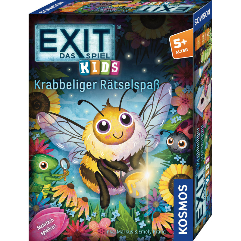 EXIT Kids - Krabeliger Rätselspaß - Rätselspiel - Brettspiel EXIT Kids - Krabeliger Rätselspaß - Rätselspiel - Brettspiel